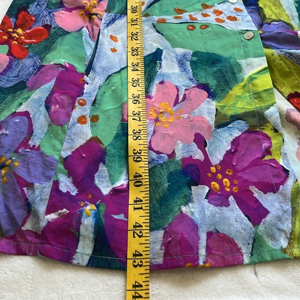 Claire Desjardins Women’s Sleeveless Floral Dress Size XS - Picture 7 of 7